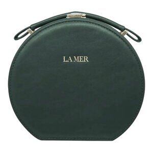 La Mer Limited Edition Medium Emerald Round Trunk  Makeup Case
